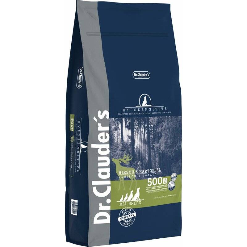 Dr. Clauders Hyposensitive Hirsch & Kartoffel - 11,5 kg (5,54 € pro 1 kg) von Dr.Clauder's
