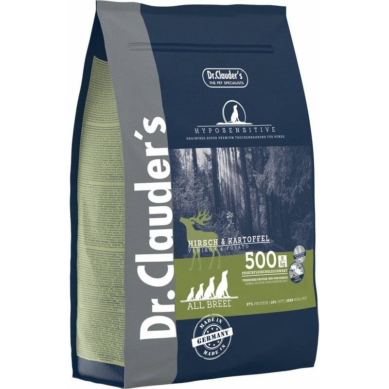 Dr. Clauders Hyposensitive Hirsch & Kartoffel - 3,5 kg (9,13 € pro 1 kg) von Dr.Clauder's