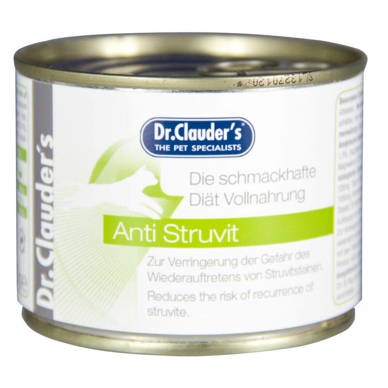 Dr. Clauders Katzen-Nassfutter Anti Struvit Diät 200 g (10,75 € pro 1 kg) von Dr.Clauder's