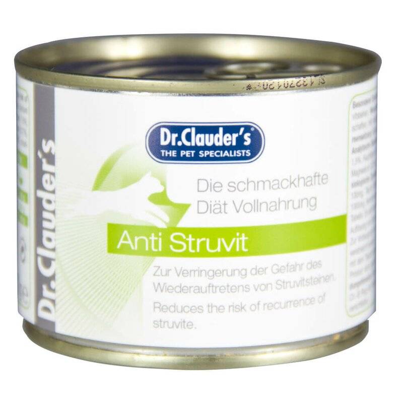 Dr. Clauders Katzen-Nassfutter Anti Struvit Diät 200 g (10,75 € pro 1 kg) von Dr.Clauder's