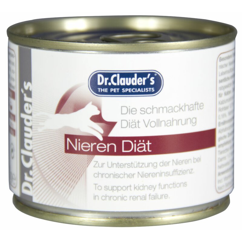 Dr. Clauders Katzen-Nassfutter Nieren Diät 200 g (10,75 € pro 1 kg) von Dr.Clauder's