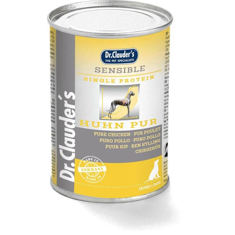 Dr. Clauders Selected Meat Sensible Huhn Pur 400 g (7,48 € pro 1 kg) von Dr.Clauder's