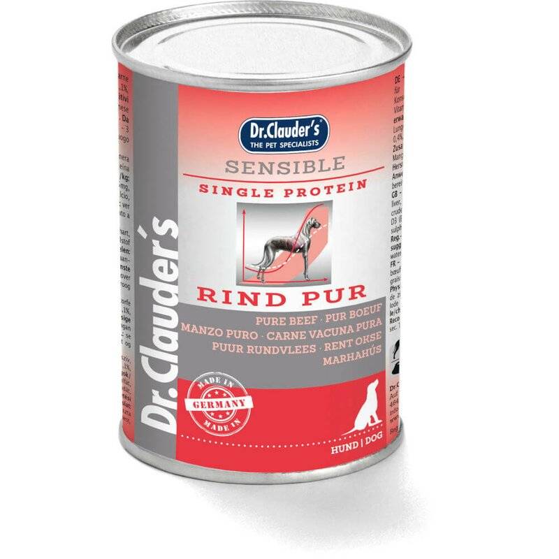 Dr. Clauders Selected Meat Sensible Rind Pur 400 g (7,48 € pro 1 kg) von Dr.Clauder's