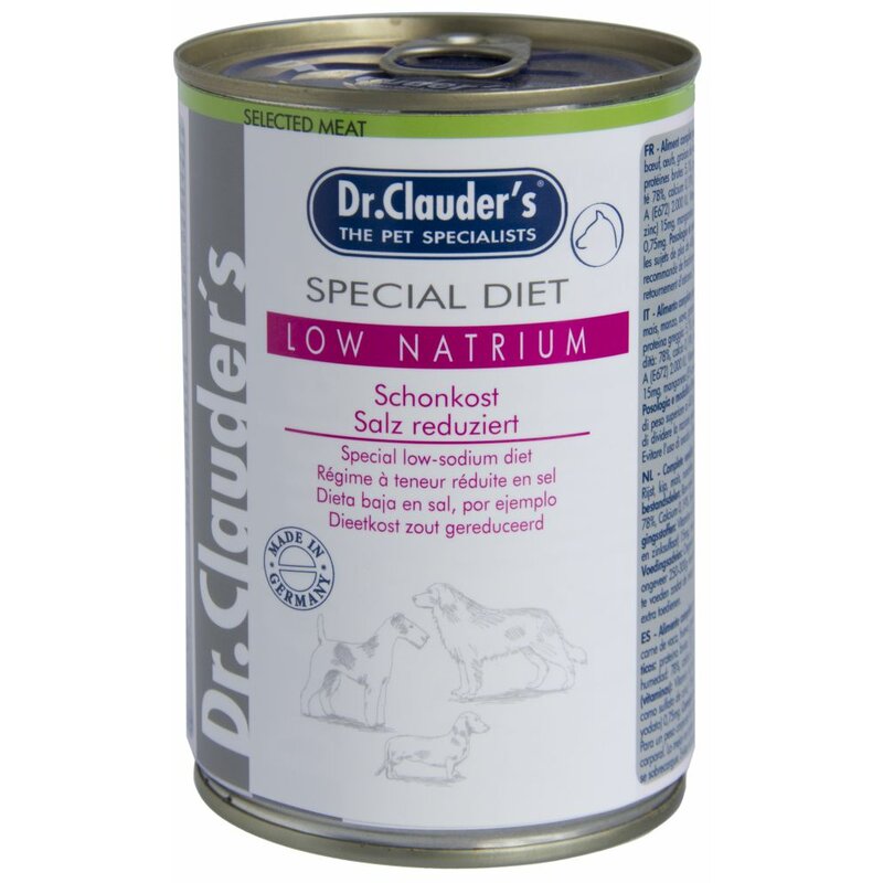 Dr. Clauders Special Diet Low Natrium 400 g (5,97 € pro 1 kg) von Dr.Clauder's