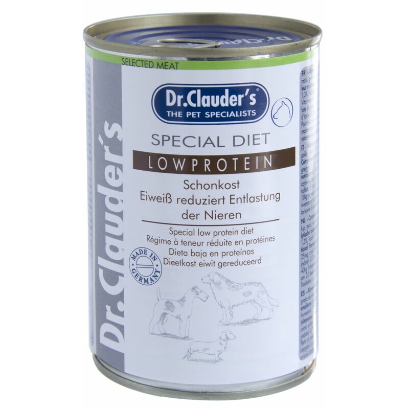 Dr. Clauders Special Diet Low Protein Niere 400 g (5,97 € pro 1 kg) von Dr.Clauder's