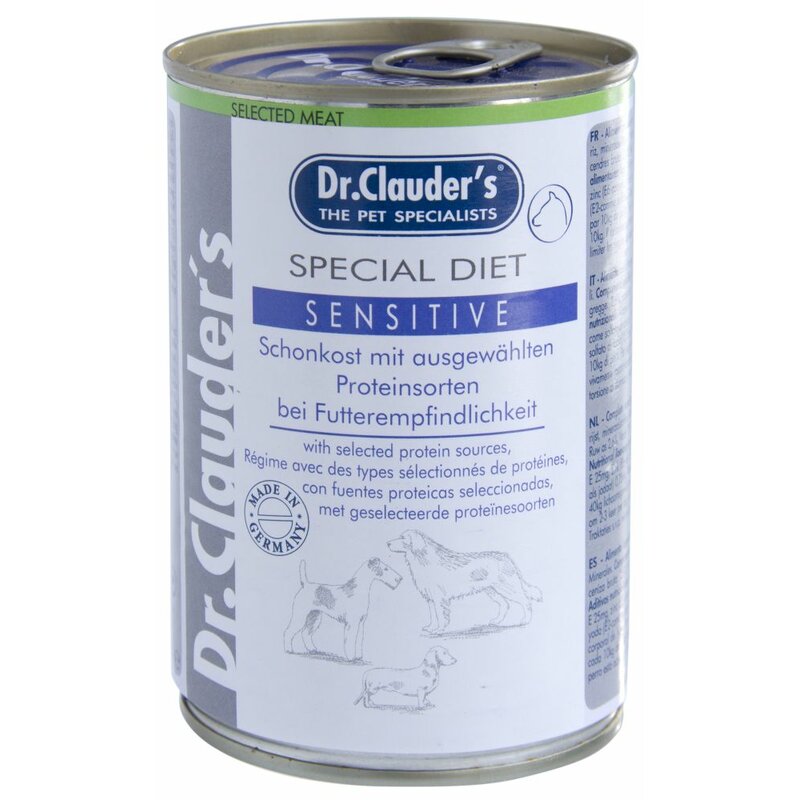 Dr. Clauders Special Diet Sensitive Allergie 400 g (5,97 € pro 1 kg) von Dr.Clauder's