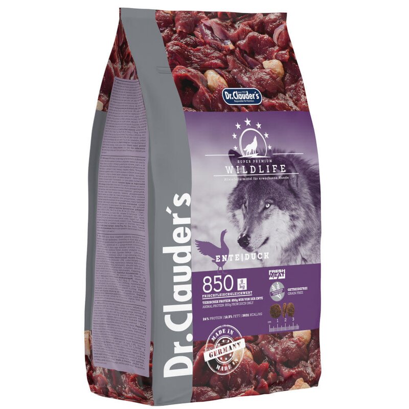 Dr. Clauders Wildlife Ente - 2 kg (MHD 04/26) (6,98 € pro 1 kg) von Dr.Clauder's