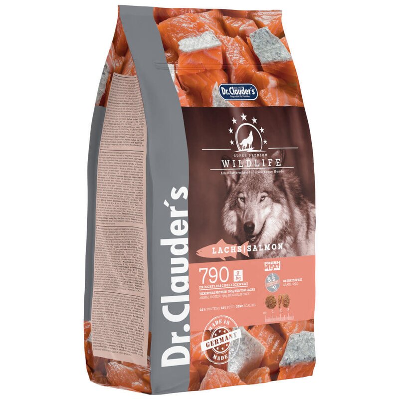 Dr. Clauders Wildlife Lachs - 2 kg (MHD 05/26) (7,23 € pro 1 kg) von Dr.Clauder's