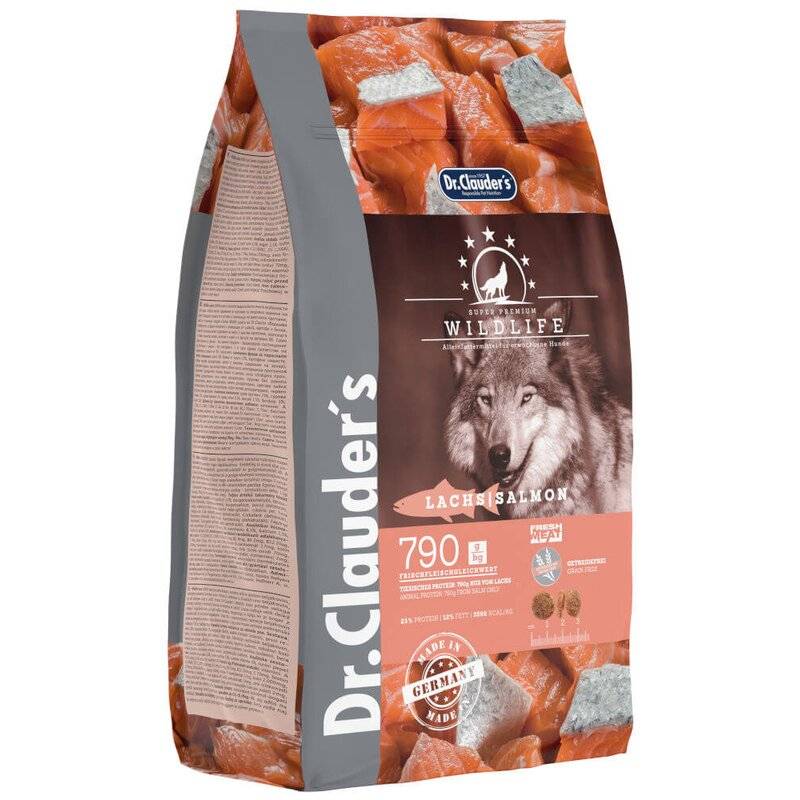 Dr. Clauders Wildlife Lachs - 2 kg (MHD 05/26) (7,23 € pro 1 kg) von Dr.Clauder's