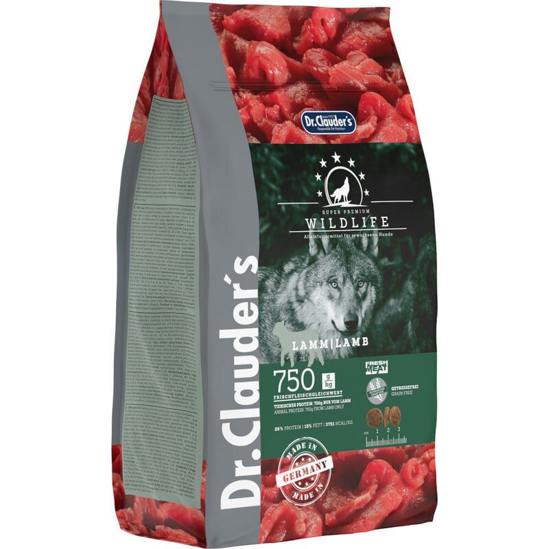 Dr. Clauders Wildlife Lamm 2 kg (9,48 € pro 1 kg) von Dr.Clauder's