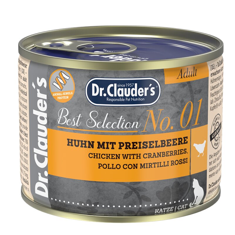 Dr.Clauders Best Selection Adult No1 Huhn mit... (1,15 € pro 100 g) von Dr.Clauder's