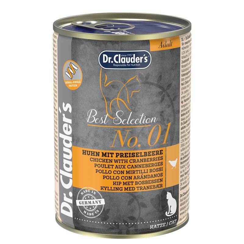 Dr.Clauders Best Selection Adult No1 Huhn mit... (9,98 € pro 1 kg) von Dr.Clauder's