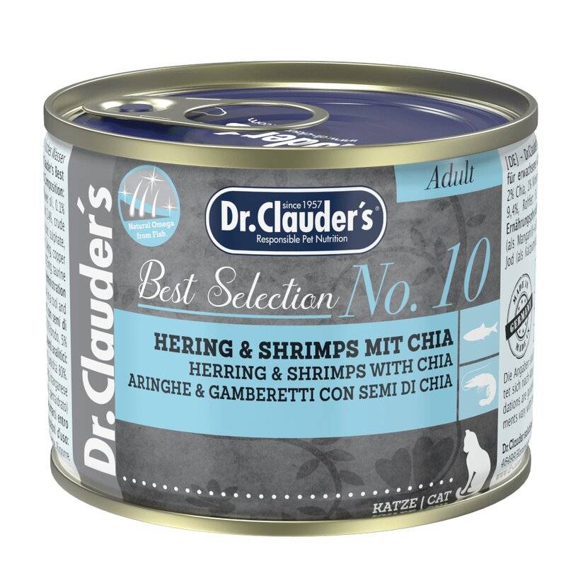 Dr.Clauders Best Selection Adult No10 Hering & Shrimps... (11,45 € pro 1 kg) von Dr.Clauder's