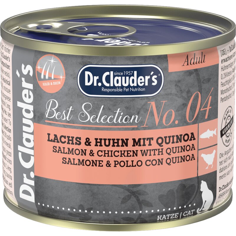 Dr.Clauders Best Selection Adult No4 Lachs & Huhn mit... (11,45 € pro 1 kg) von Dr.Clauder's