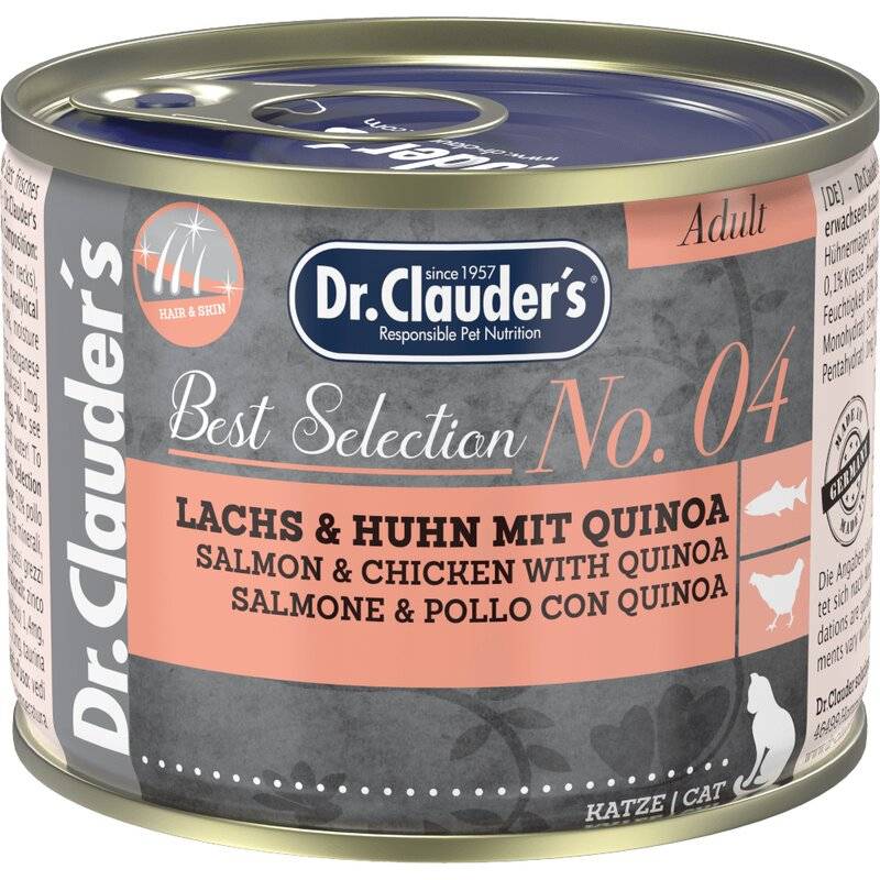Dr.Clauders Best Selection Adult No4 Lachs & Huhn mit... (11,45 € pro 1 kg) von Dr.Clauder's