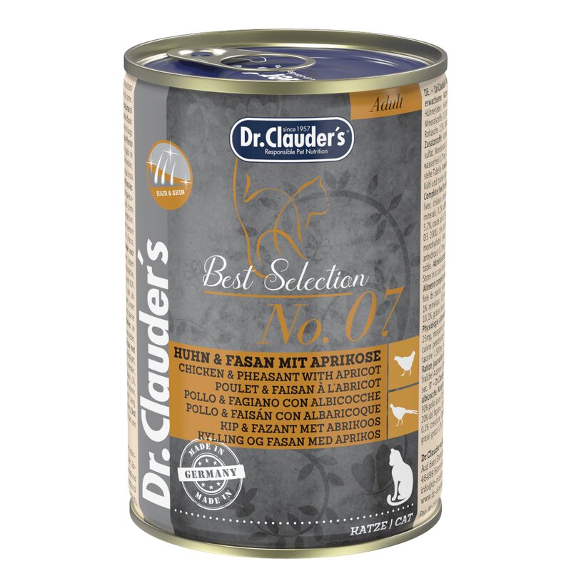 Dr.Clauders Best Selection Adult No7 Huhn & Fasan mit... (9,98 € pro 1 kg) von Dr.Clauder's