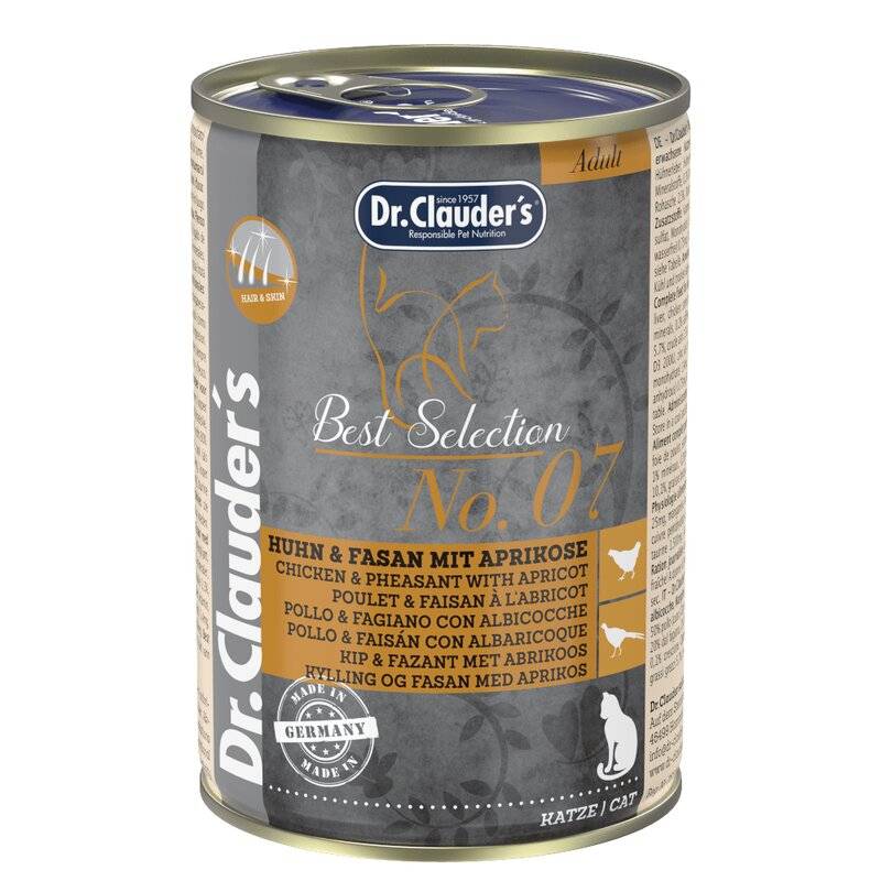 Dr.Clauders Best Selection Adult No7 Huhn & Fasan mit... (9,98 € pro 1 kg) von Dr.Clauder's