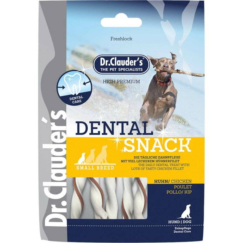 Dr.Clauders Dental Snack Huhn 80 g (34,38 € pro 1 kg) von Dr.Clauder's
