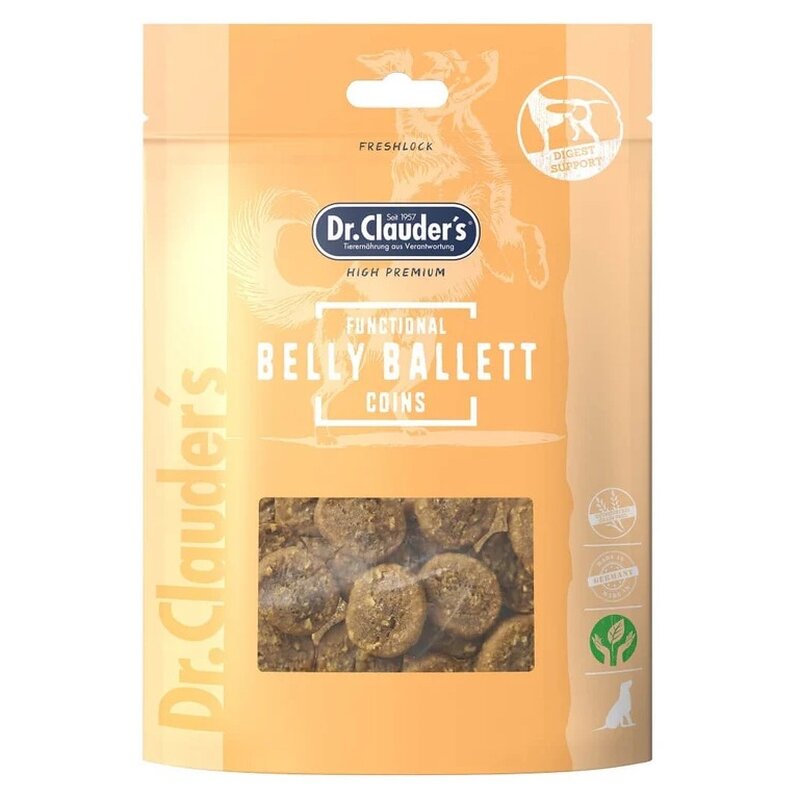 Dr.Clauders Functional Coins Belly Ballett 80 g (56,12 € pro 1 kg) von Dr.Clauder's