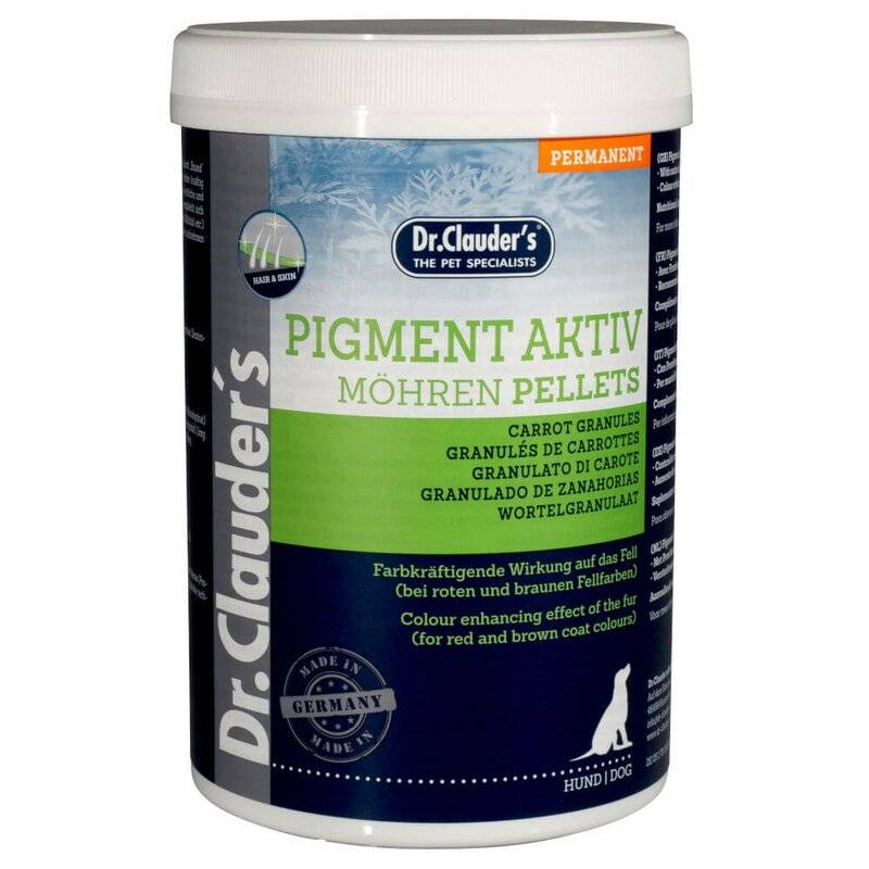 Dr.Clauders Pigment Aktiv - Möhren - Pellets 600 g (24,92 € pro 1 kg) von Dr.Clauder's
