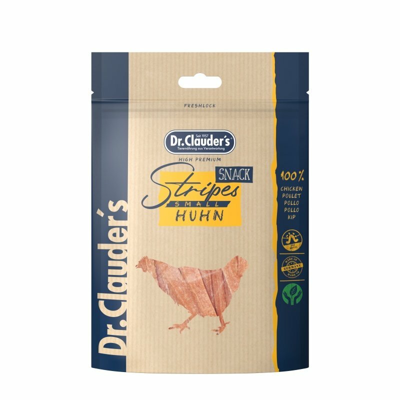 Dr.Clauders Stripes Snack Huhn 80 g (39,37 € pro 1 kg) von Dr.Clauder's