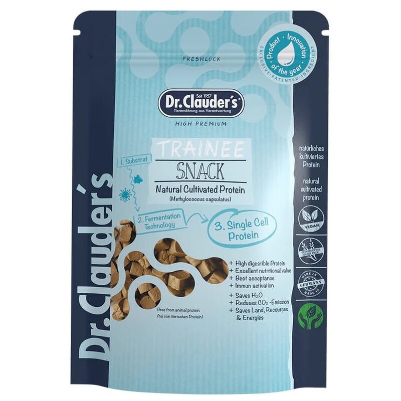 Dr.Clauders Trainee-Snack Cultivated Protein 80 g (37,00 € pro 1 kg) von Dr.Clauder's