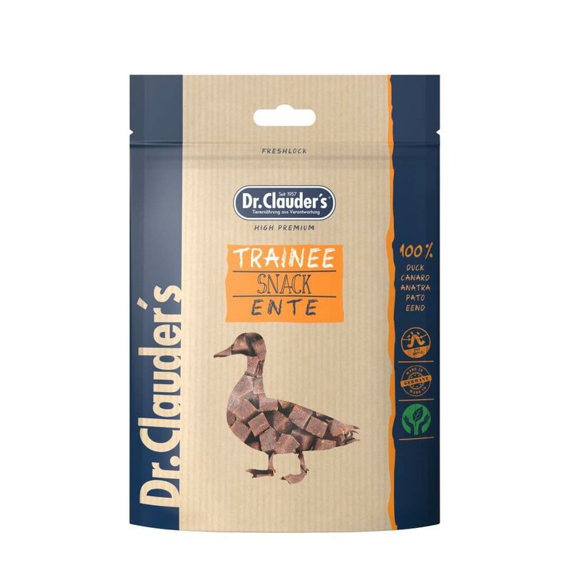 Dr.Clauders Trainee-Snack Ente - 80 g (39,37 € pro 1 kg) von Dr.Clauder's