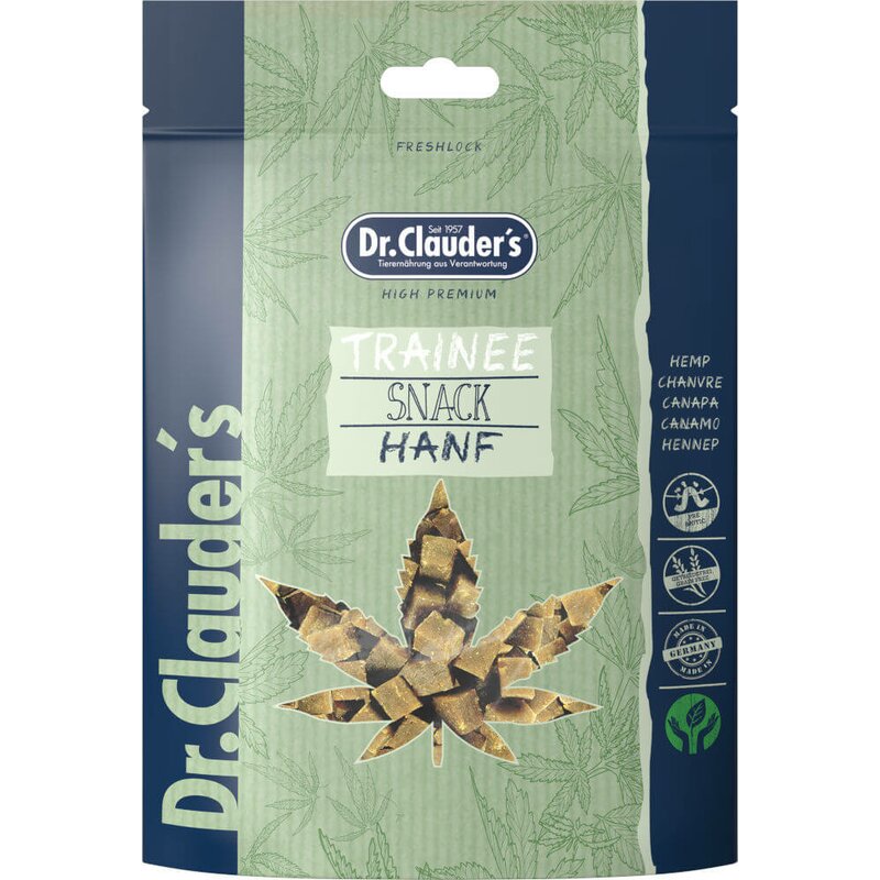 Dr.Clauders Trainee-Snack Hanf - 80 g (41,13 € pro 1 kg) von Dr.Clauder's