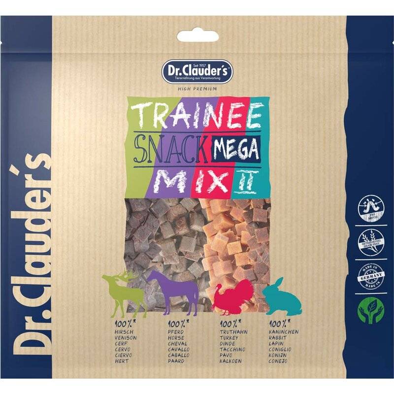 Dr.Clauders Trainee-Snack Mega Mix 2 - 5 x 500 g (34,38 € pro 1 kg) von Dr.Clauder's