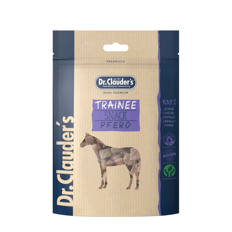 Dr.Clauders Trainee-Snack Pferd - 80 g (51,12 € pro 1 kg) von Dr.Clauder's