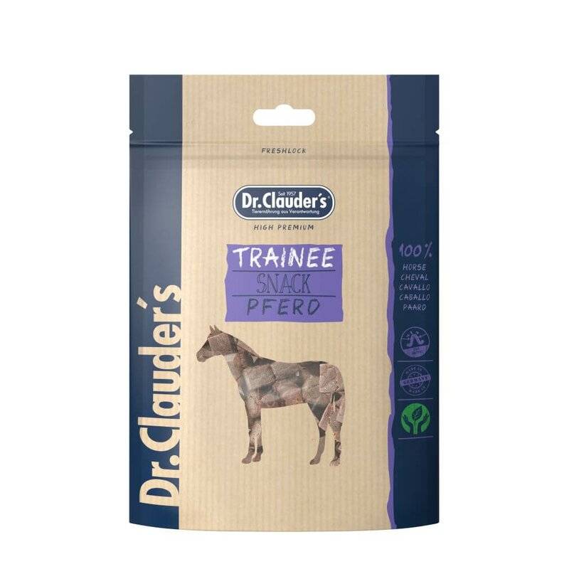 Dr.Clauders Trainee-Snack Pferd - 80 g (51,12 € pro 1 kg) von Dr.Clauder's