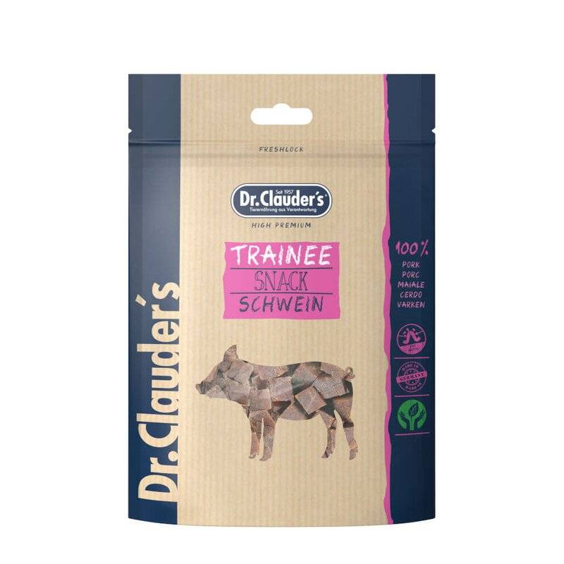 Dr.Clauders Trainee-Snack Schwein - 80 g (41,13 € pro 1 kg) von Dr.Clauder's