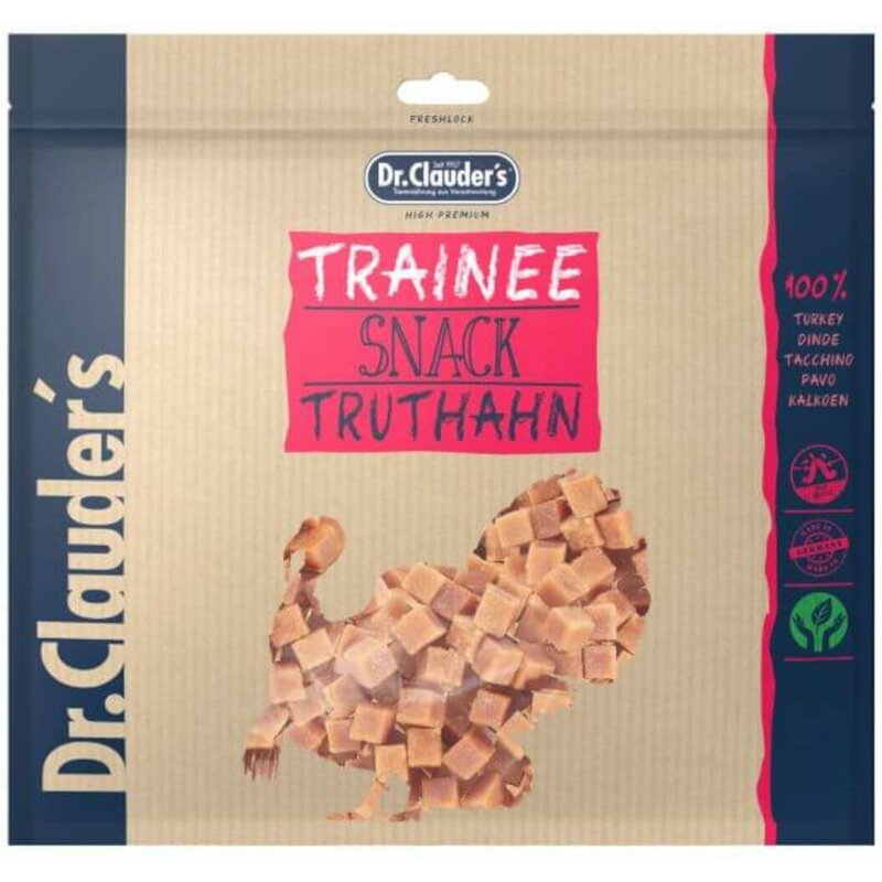 Dr.Clauders Trainee-Snack Truthahn - 500 g (37,90 € pro 1 kg) von Dr.Clauder's