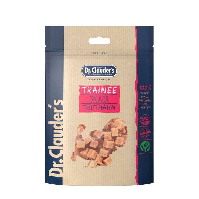 Dr.Clauders Trainee-Snack Truthahn - 500 g (MHD 03/25) (17,90 € pro 1 kg) von Dr.Clauder's