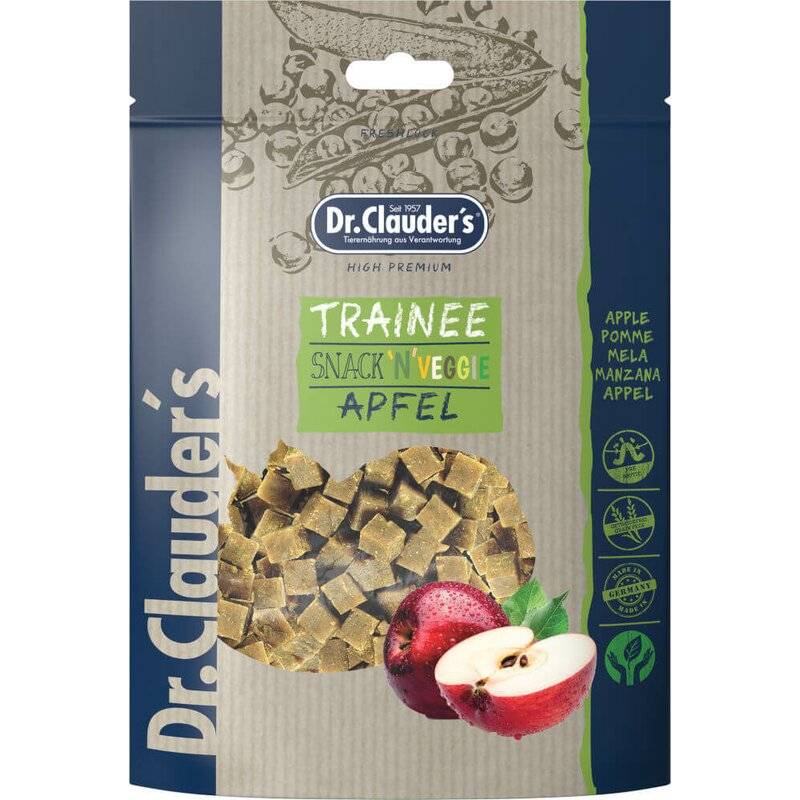 Dr.Clauders Trainee-Snack Veggie Apfel - 80 g (41,13 € pro 1 kg) von Dr.Clauder's