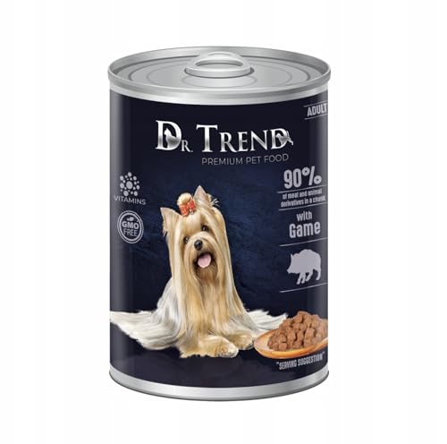 DR. TREND PREMIUM Hundefeuchte MIT MOTIL 90% Fleisch 10x400g von Dr.Trend