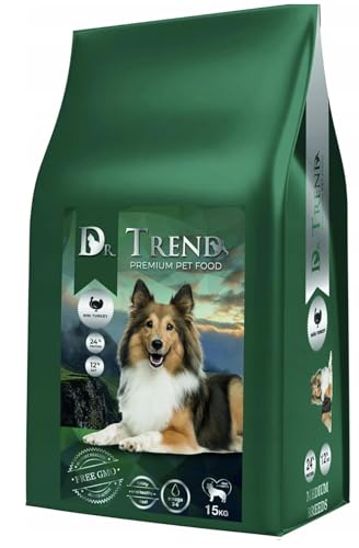 DR. TREND Trockenfutter für mittlere Hunderassen Samojed, Beagle, Collie 15 kg von Dr.Trend