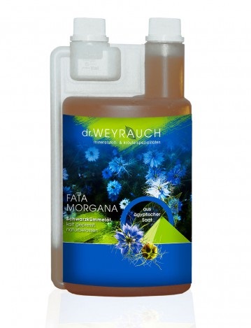 Dr. Weyrauch Fatamorgana 1L Schwarzkümmelöl Dr. Weyrauch Fatamorgana 1L Schwarzkümmelöl von Dr.Weyrauch