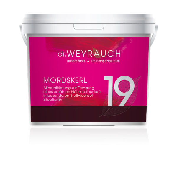 Dr. Weyrauch Nr. 19 Mordskerl 25 kg Für starke Muskeln von Dr.Weyrauch
