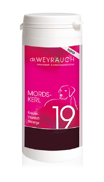 Dr. Weyrauch Nr. 19 Mordskerl - 60 St. Hund Ergänzungsfuttermittel für Hunde Dr. Weyrauch Nr. 19 Mordskerl - 60 St. Hund Ergänzungsfuttermittel für Hunde von Dr.Weyrauch