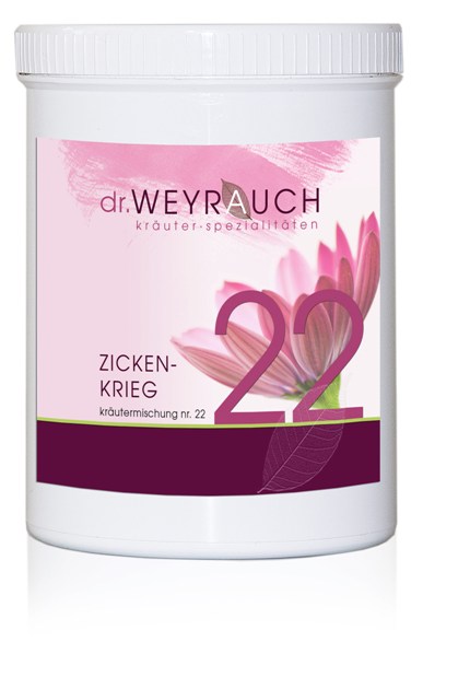 Dr. Weyrauch Nr. 22 Zickenkrieg 400g Bei hormoneller Dysbalance Dr. Weyrauch Nr. 22 Zickenkrieg 400g Bei hormoneller Dysbalance von Dr.Weyrauch