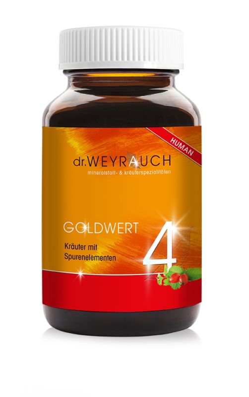Dr. Weyrauch Nr. 4 Goldwert - 180 St. Human 180 Kapseln von Dr.Weyrauch