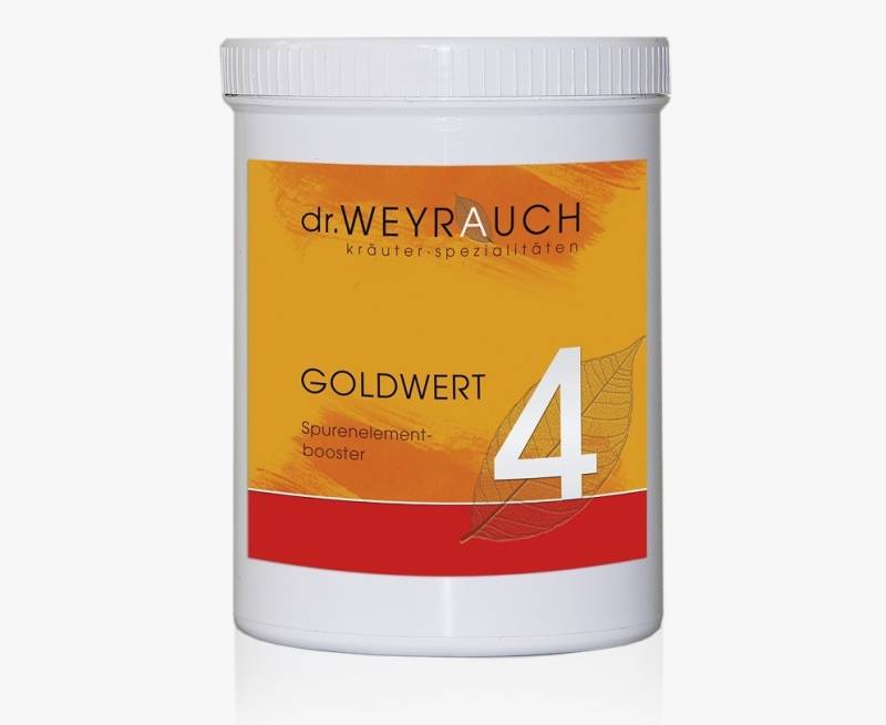 Dr. Weyrauch Nr. 4 Goldwert 1kg Spurenelemente sind goldwert! Dr. Weyrauch Nr. 4 Goldwert 1kg Spurenelemente sind goldwert! von Dr.Weyrauch