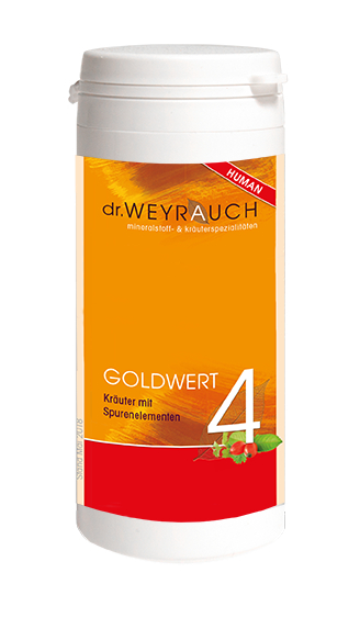 Dr. Weyrauch Nr. 4 - Goldwert 60 St. - Human 60 Kapseln Dr. Weyrauch Nr. 4 - Goldwert 60 St. - Human 60 Kapseln von Dr.Weyrauch