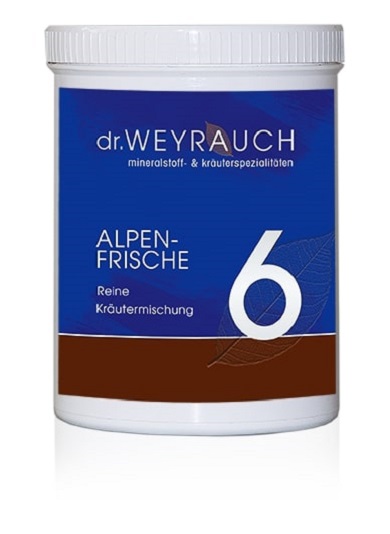 Dr. Weyrauch Nr. 6 Alpenfrische 4kg Regeneriert die Atemwege Dr. Weyrauch Nr. 6 Alpenfrische 4kg Regeneriert die Atemwege von Dr.Weyrauch