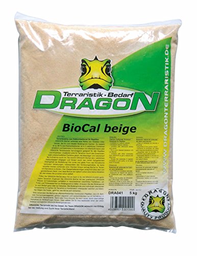 Dragon BioCal beige 5kg Kalziumkarbonat Bodengrund von Dragon