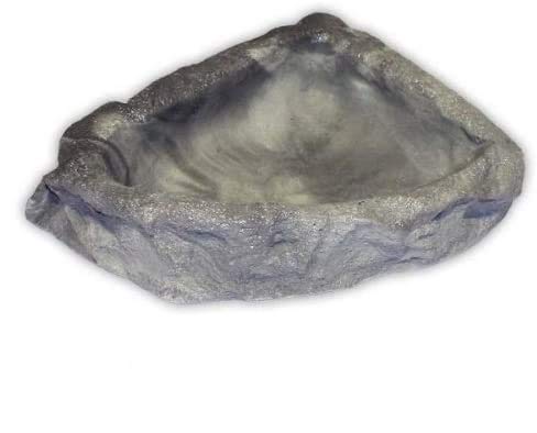 Dragon - Wasserschale - Futternapf - Eckfelsschale Small, Granite Rock 150ml 13x11,5x3,5cm Dragon - Wasserschale - Futternapf - Eckfelsschale Small, Granite Rock 150ml 13x11,5x3,5cm von Dragon
