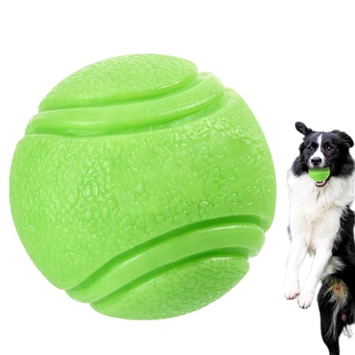 Dranng Hüpfball für Hunde,Hundespielzeugball - Interaktives Hundespielzeug | Kauspielzeug für Hunde, Kauball für Hunde, schwimmender Hundeball, Wasserspielzeug für Hunde, Apportierball für den Innen- von Dranng