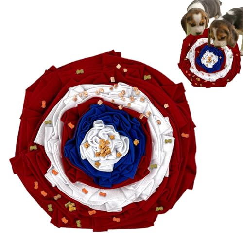 Dranng Schnüffelmatte für Hunde, Schnüffelmatte für Hunde,Bunte Hundefuttermatte, interaktives Hundespielzeug - Welpen-Anreicherungsspielzeug-Schnüffelpad, langsamer Feeder-Hund, geistige Stimulation, Dranng Schnüffelmatte für Hunde, Schnüffelmatte für Hunde,Bunte Hundefuttermatte, interaktives Hundespielzeug - Welpen-Anreicherungsspielzeug-Schnüffelpad, langsamer Feeder-Hund, geistige Stimulation, von Dranng