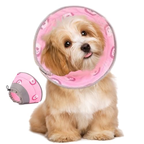Kegelhalsband Für Haustiere | Verstellbarer Halskegel, Weiches Und Atmungsaktives Erholungshalsband Für Katzen Und Hunde, Schutzhalsband Aus Perlenbaumwolle, Um Lecken Und Kratzen Zu Verhindern Kegelhalsband Für Haustiere | Verstellbarer Halskegel, Weiches Und Atmungsaktives Erholungshalsband Für Katzen Und Hunde, Schutzhalsband Aus Perlenbaumwolle, Um Lecken Und Kratzen Zu Verhindern von Dranng